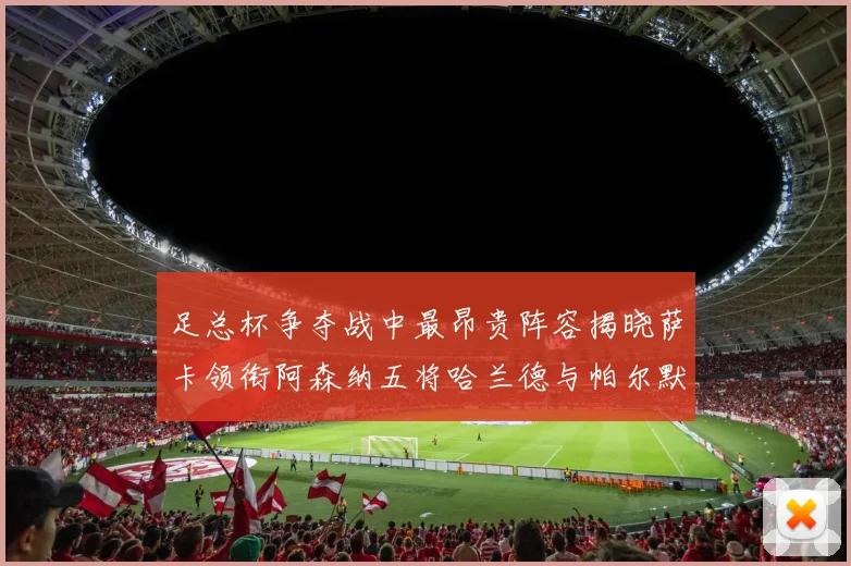 足总杯争夺战中最昂贵阵容揭晓萨卡领衔阿森纳五将哈兰德与帕尔默同在列